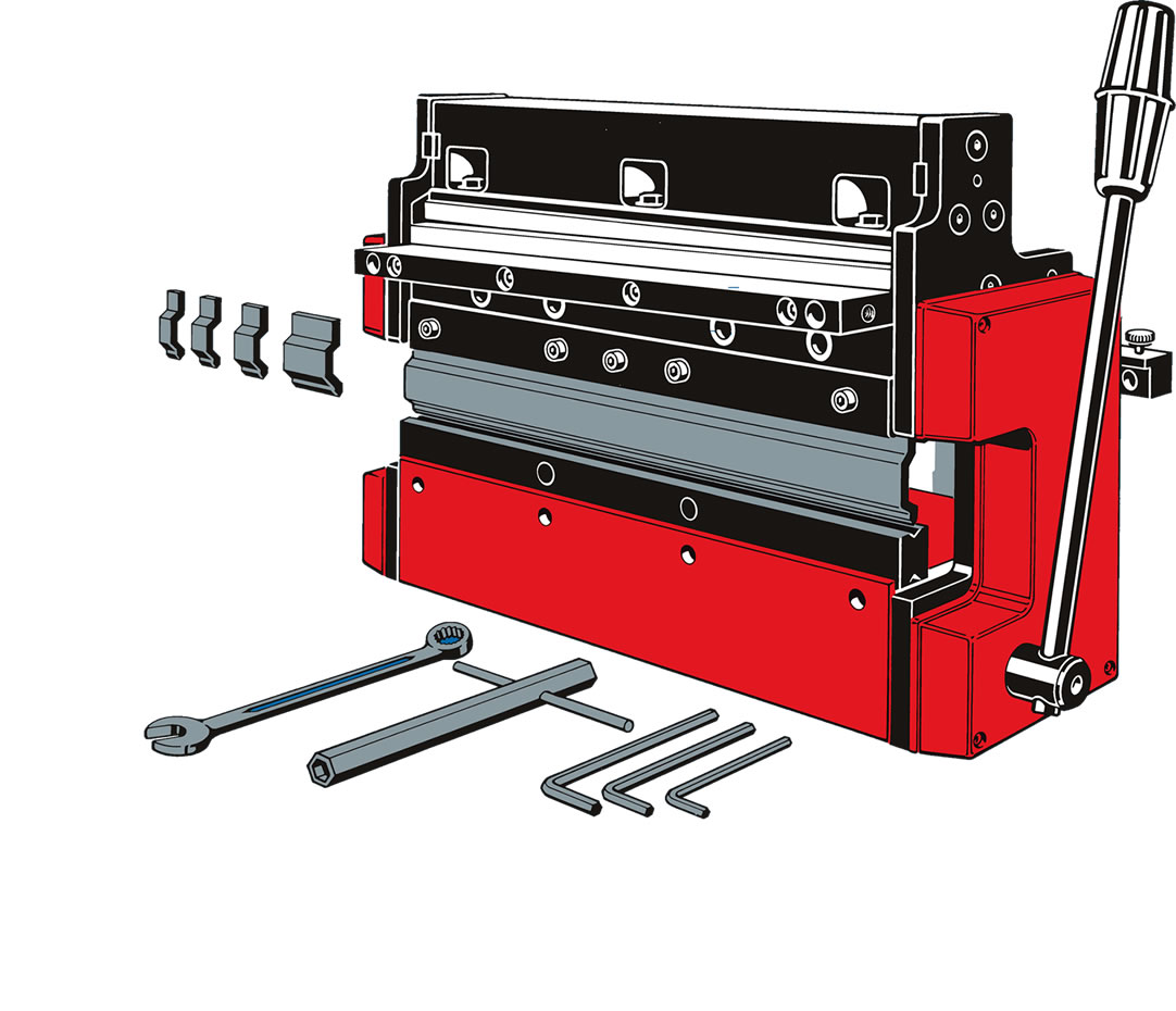 Profiform_P320_1 P320 Blechbearbeitungsmaschine Zubehör