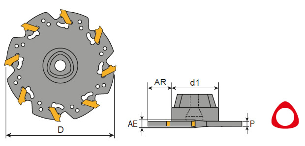 3T2580 Abmessungen